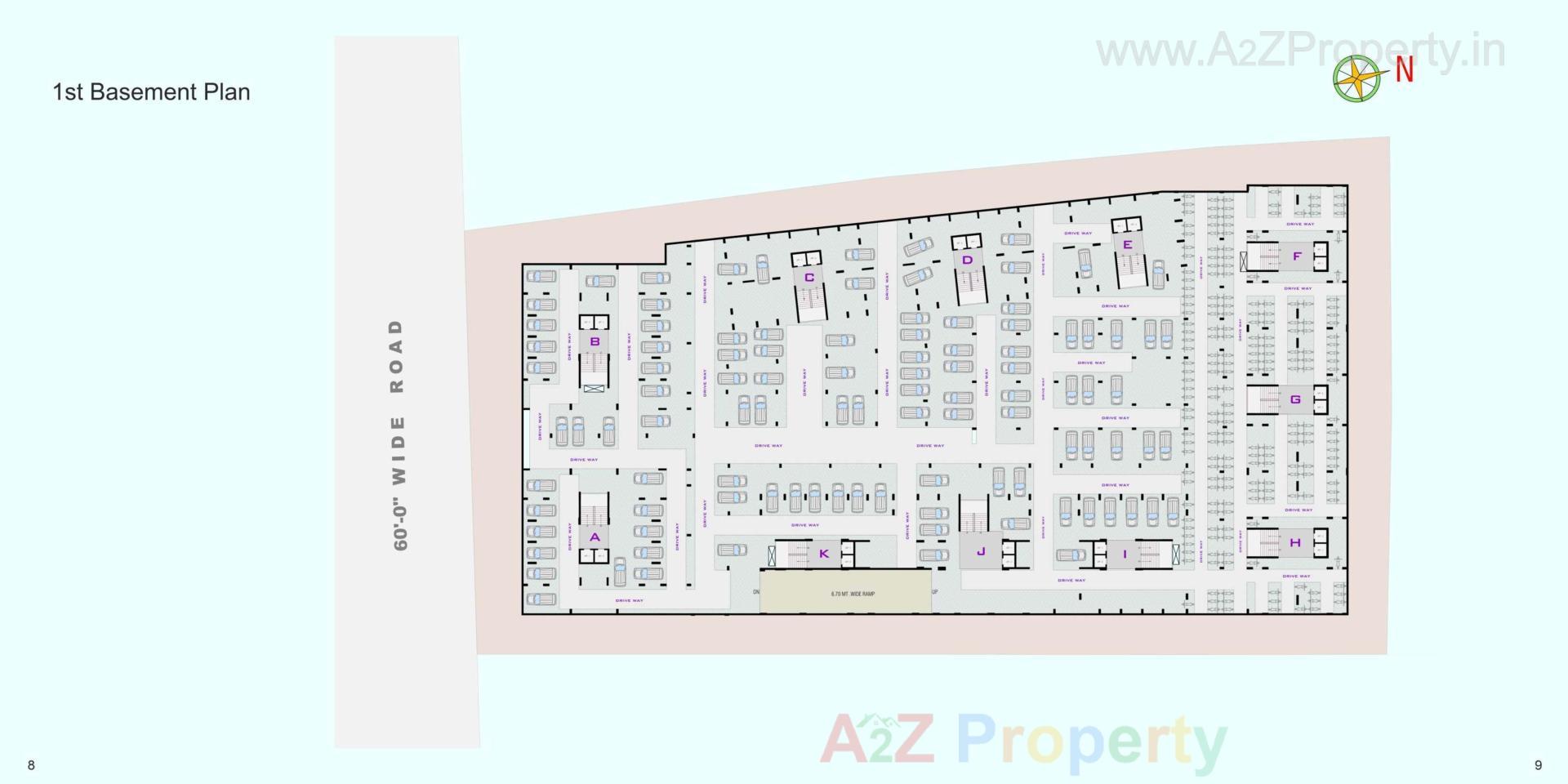 Layout of real estate project Shreem Avdhesh located at Odhav-r-s-no--197, Ahmedabad, Gujarat