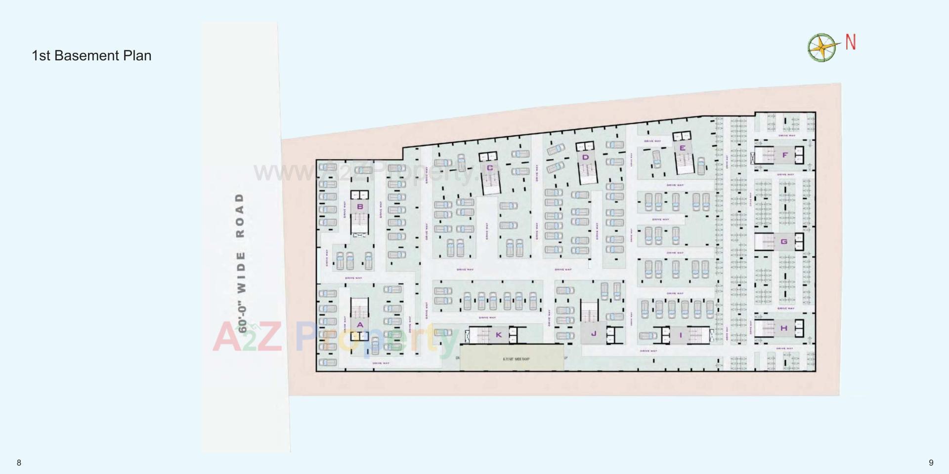 Layout of real estate project Shreem Avdhesh located at Odhav-rs-no-197-t-p-no-43, Ahmedabad, Gujarat