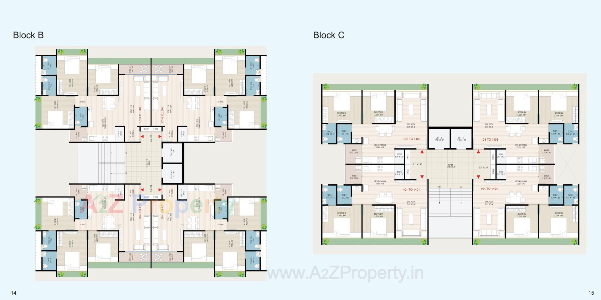 Layout of real estate project Shreem Avdhesh located at Odhav-rs-no-197-t-p-no-43, Ahmedabad, Gujarat