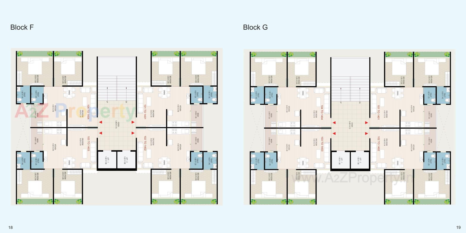 Layout of real estate project Shreem Avdhesh located at Odhav-rs-no-197-t-p-no-43, Ahmedabad, Gujarat