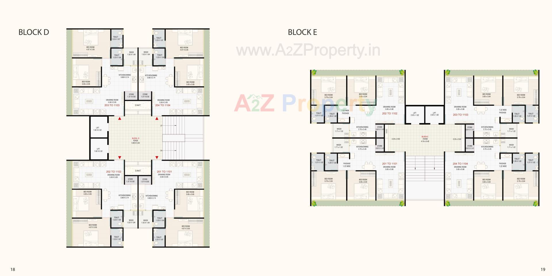 Layout of real estate project Shreem Luxuria located at Hanspura, Ahmedabad, Gujarat