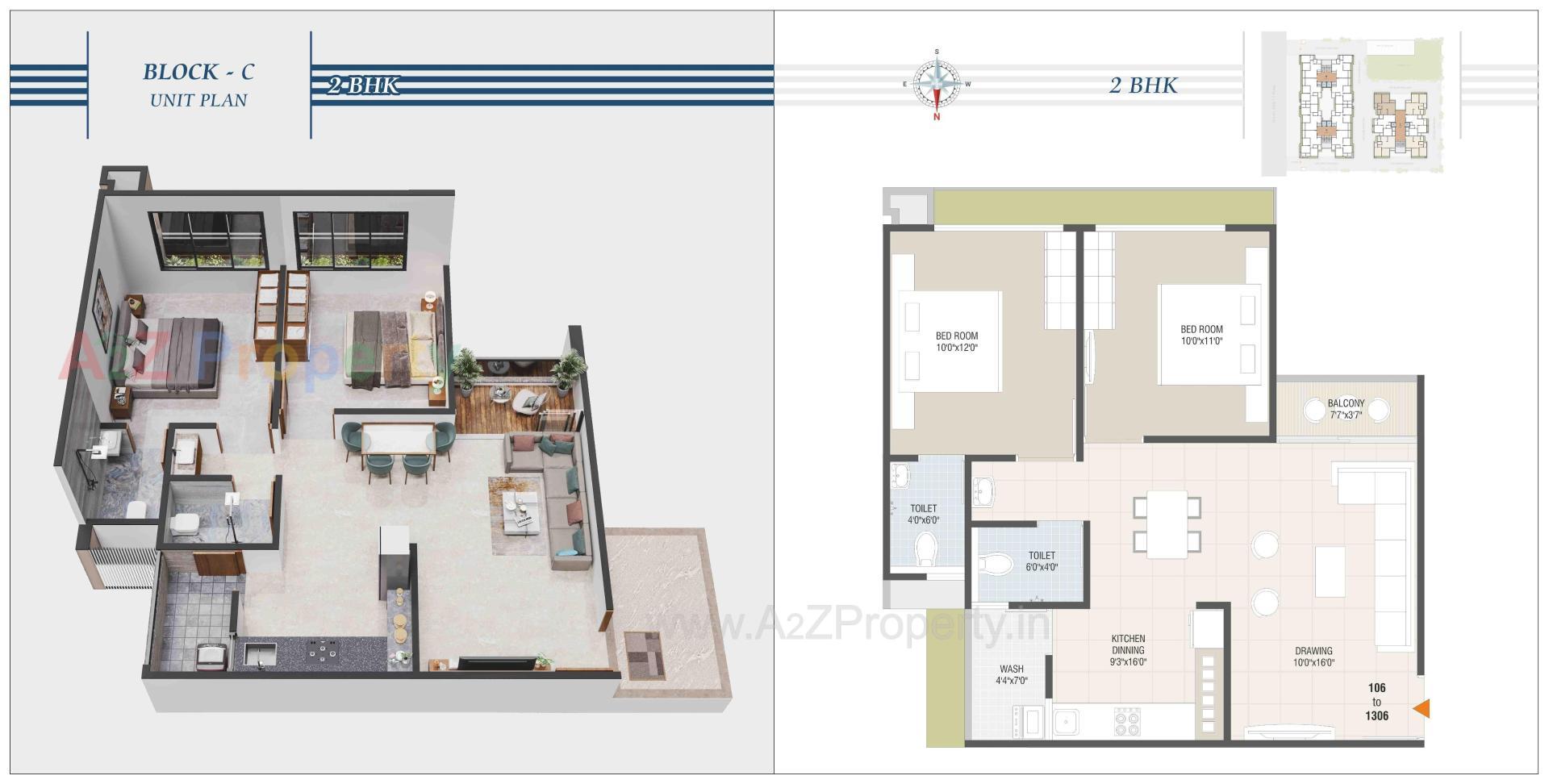 Layout of real estate project Shreemad Exotica located at Hanspura, Ahmedabad, Gujarat