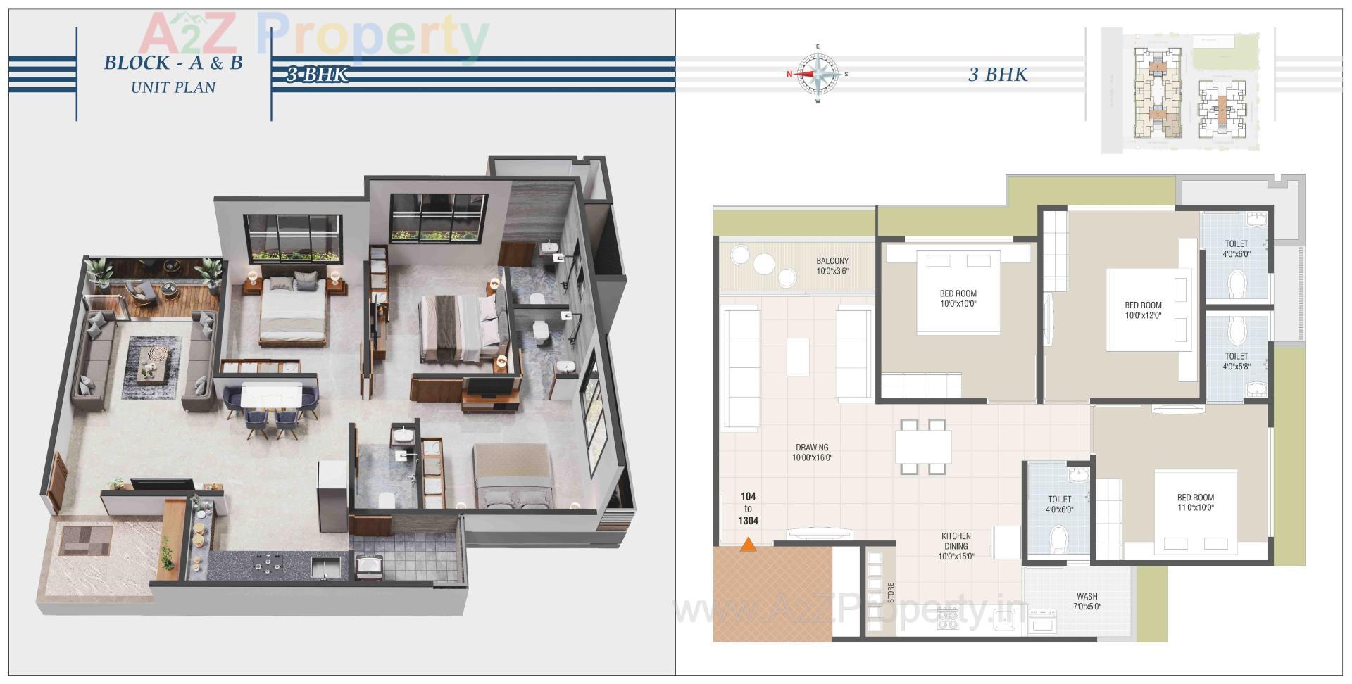 Layout of real estate project Shreemad Exotica located at Hanspura, Ahmedabad, Gujarat