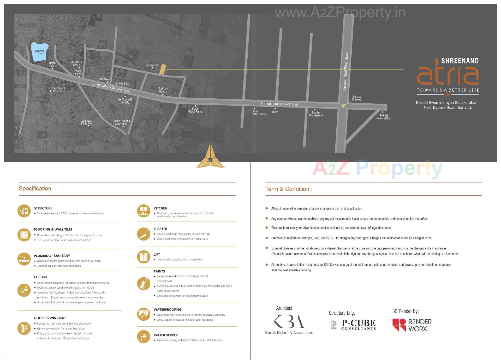  of real estate project Shreenand Atria located at Sanand, Ahmedabad, Gujarat