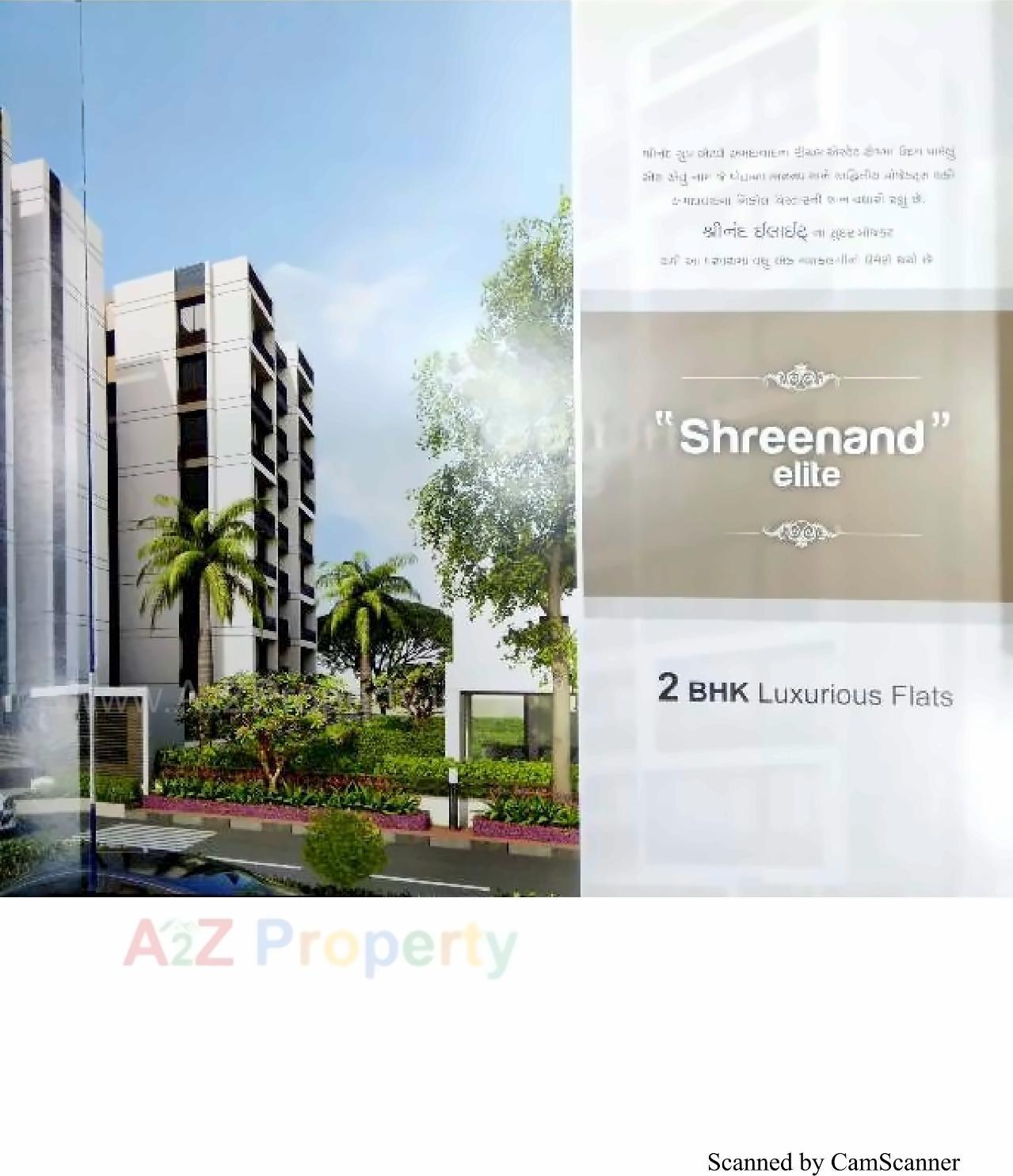 3D Elevation of real estate project Shreenand Elite located at Nikol, Ahmedabad, Gujarat