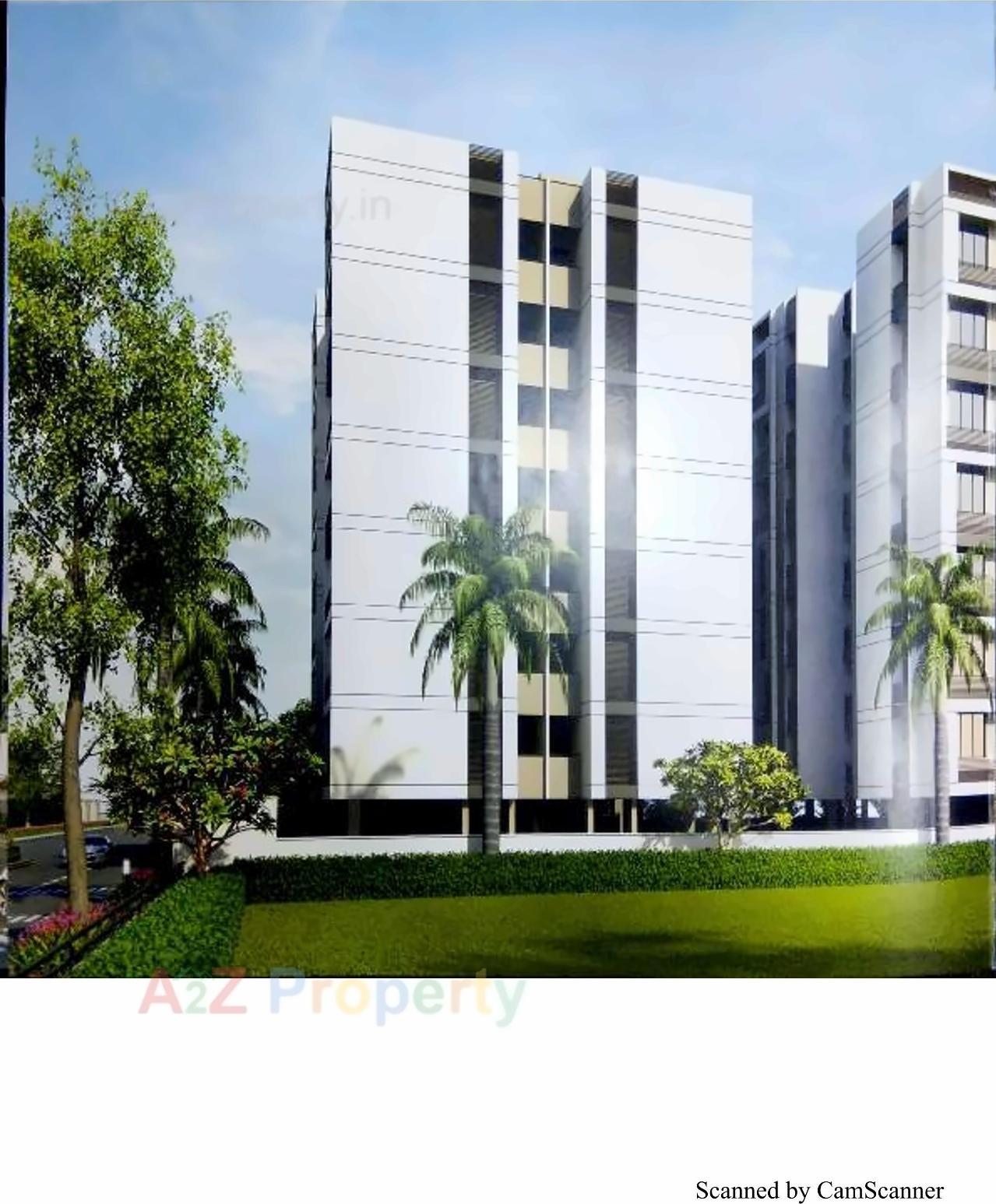 3D Elevation of real estate project Shreenand Elite located at Nikol, Ahmedabad, Gujarat