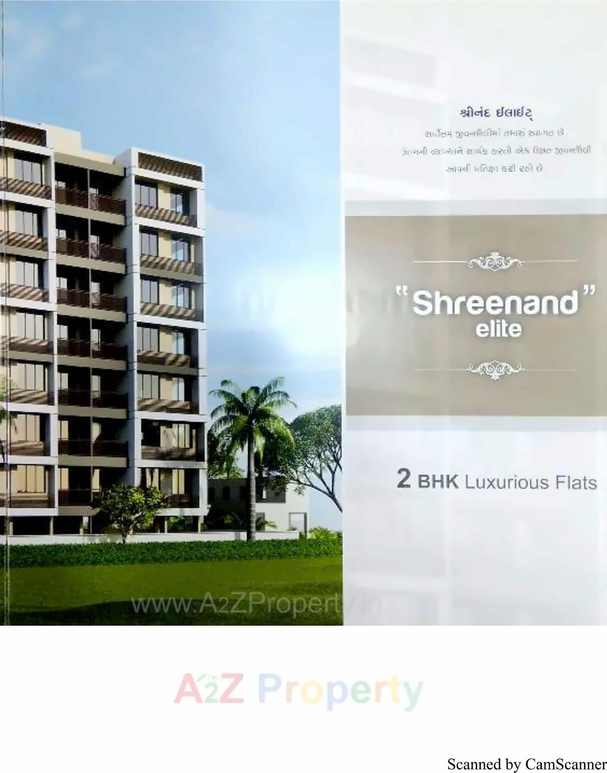 3D Elevation of real estate project Shreenand Elite located at Nikol, Ahmedabad, Gujarat