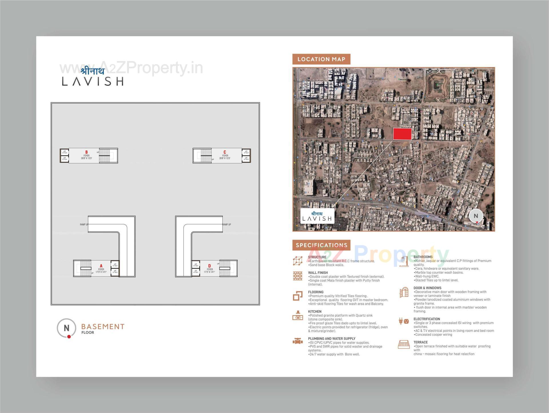  of real estate project Shreenath Lavish located at Vastral, Ahmedabad, Gujarat