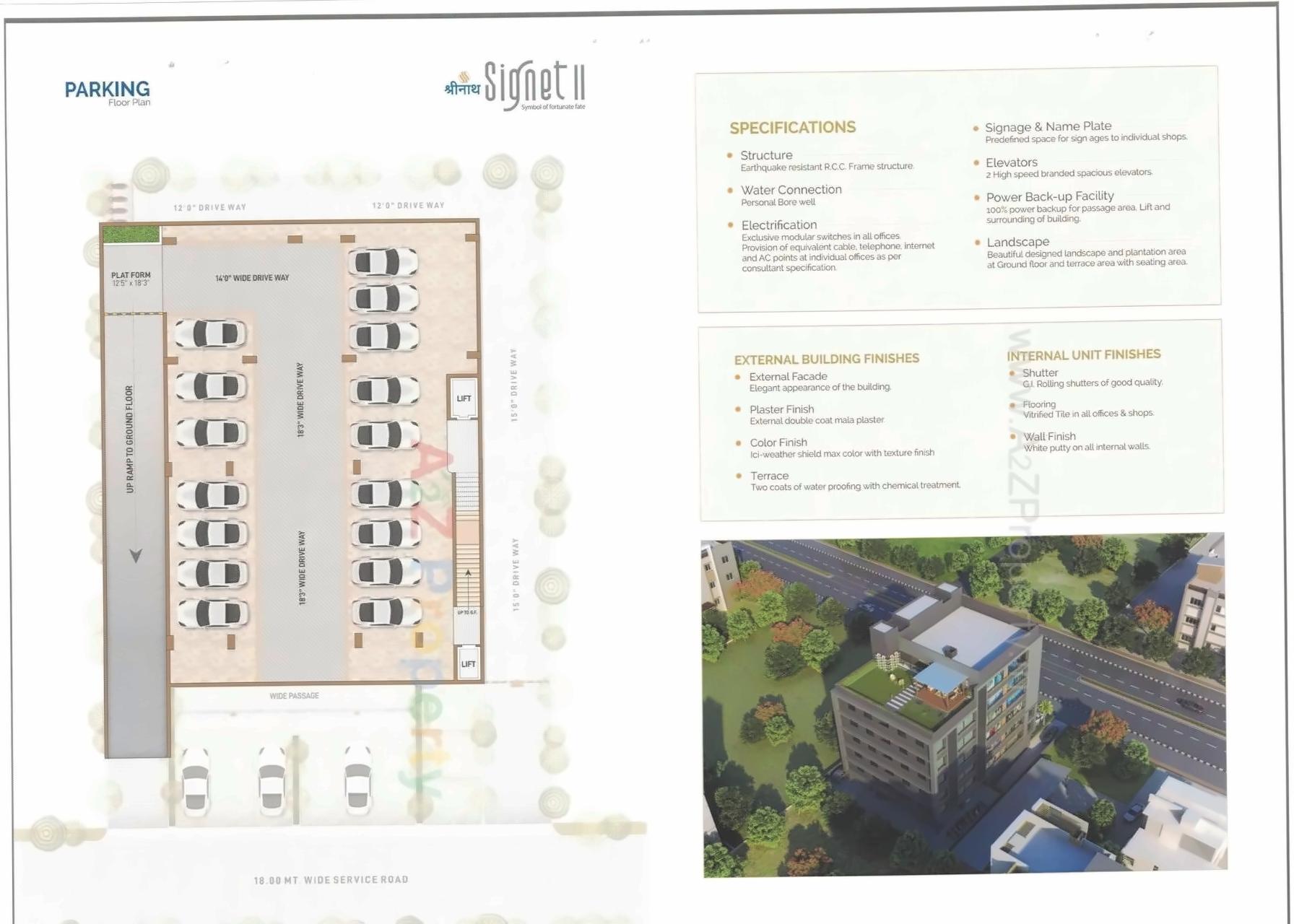  of real estate project Shreenath Signet Ii located at Nikol, Ahmedabad, Gujarat