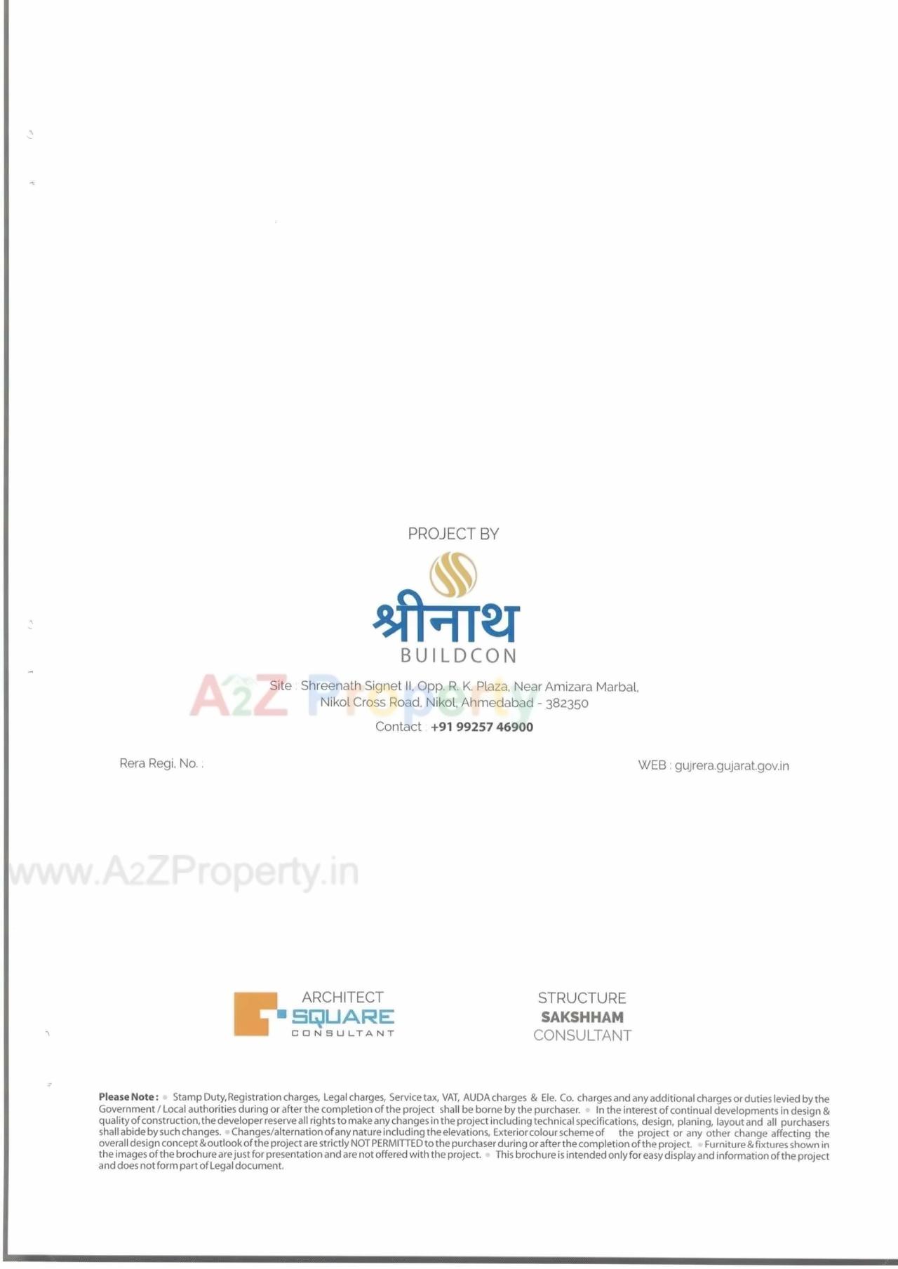  of real estate project Shreenath Signet Ii located at Nikol, Ahmedabad, Gujarat