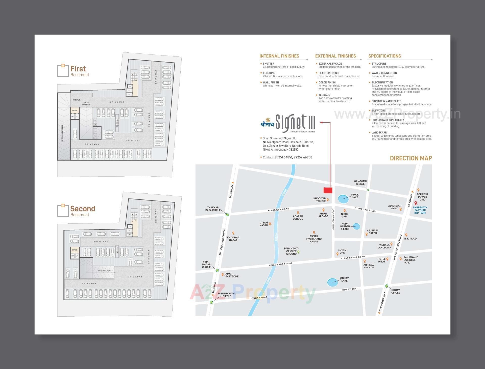  of real estate project Shreenath Signet located at Ahmedabad, Ahmedabad, Gujarat