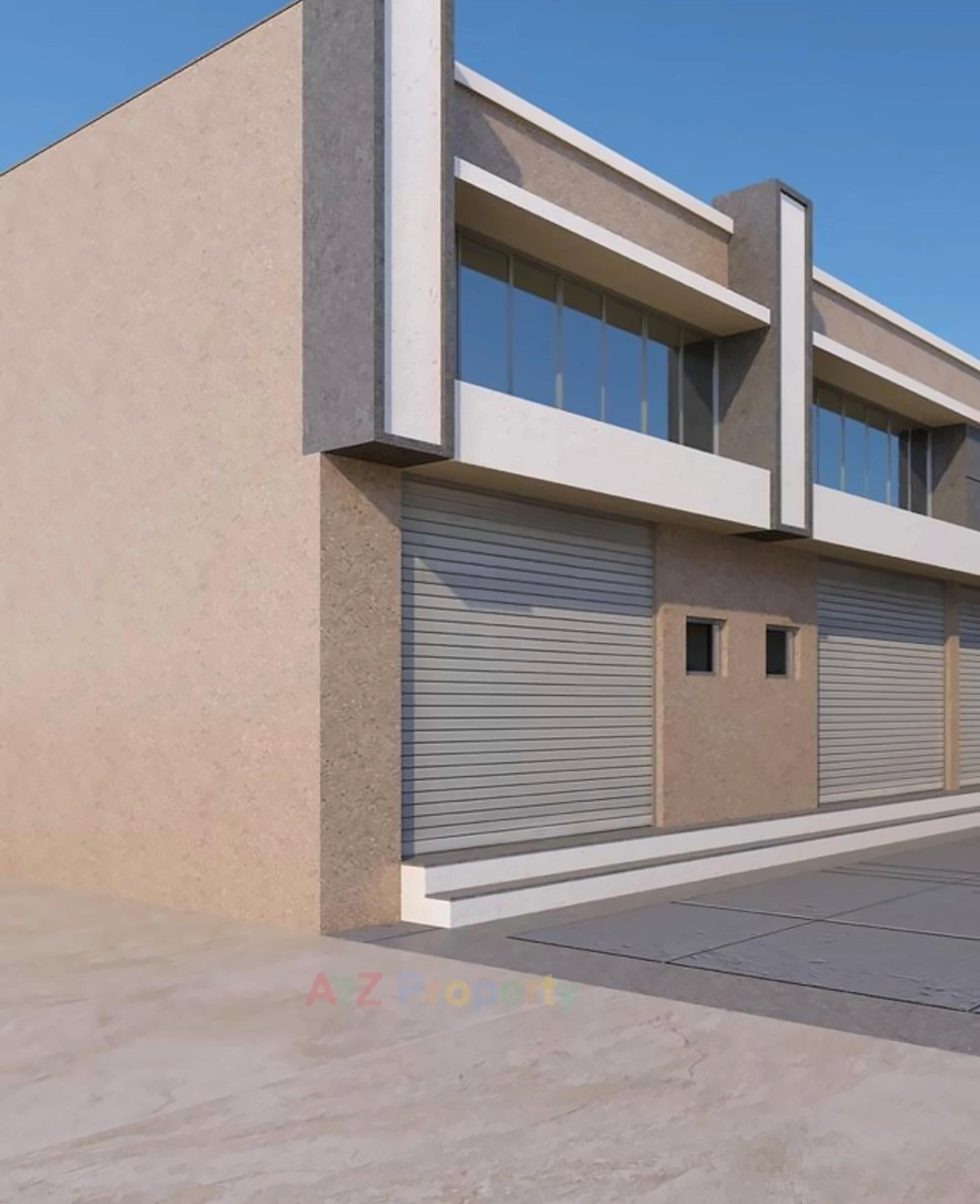 3D Elevation of real estate project Shreenathji  Hub located at Odhav, Ahmedabad, Gujarat