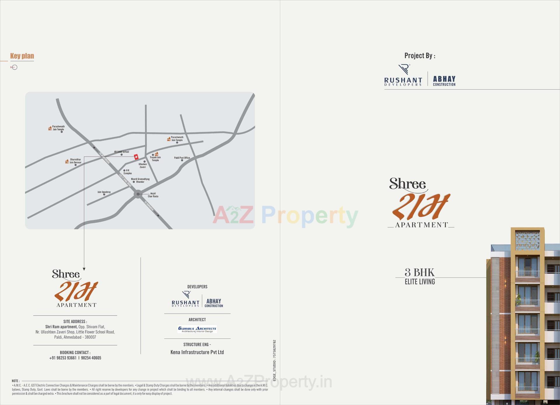 of real estate project Shreeram Apartment located at Vasna, Ahmedabad, Gujarat