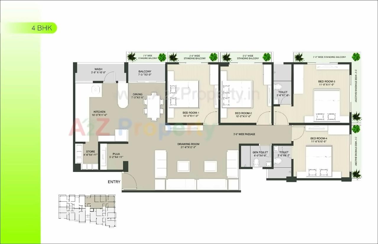 Layout of real estate project Shrey Homes located at City, Ahmedabad, Gujarat