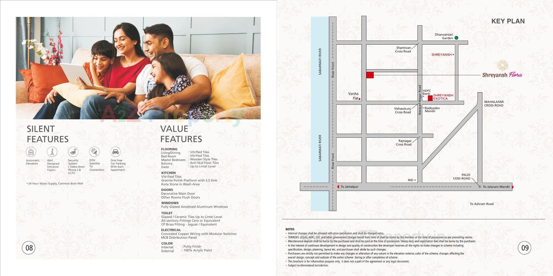  of real estate project Shreyansh Flora located at Paldi, Ahmedabad, Gujarat