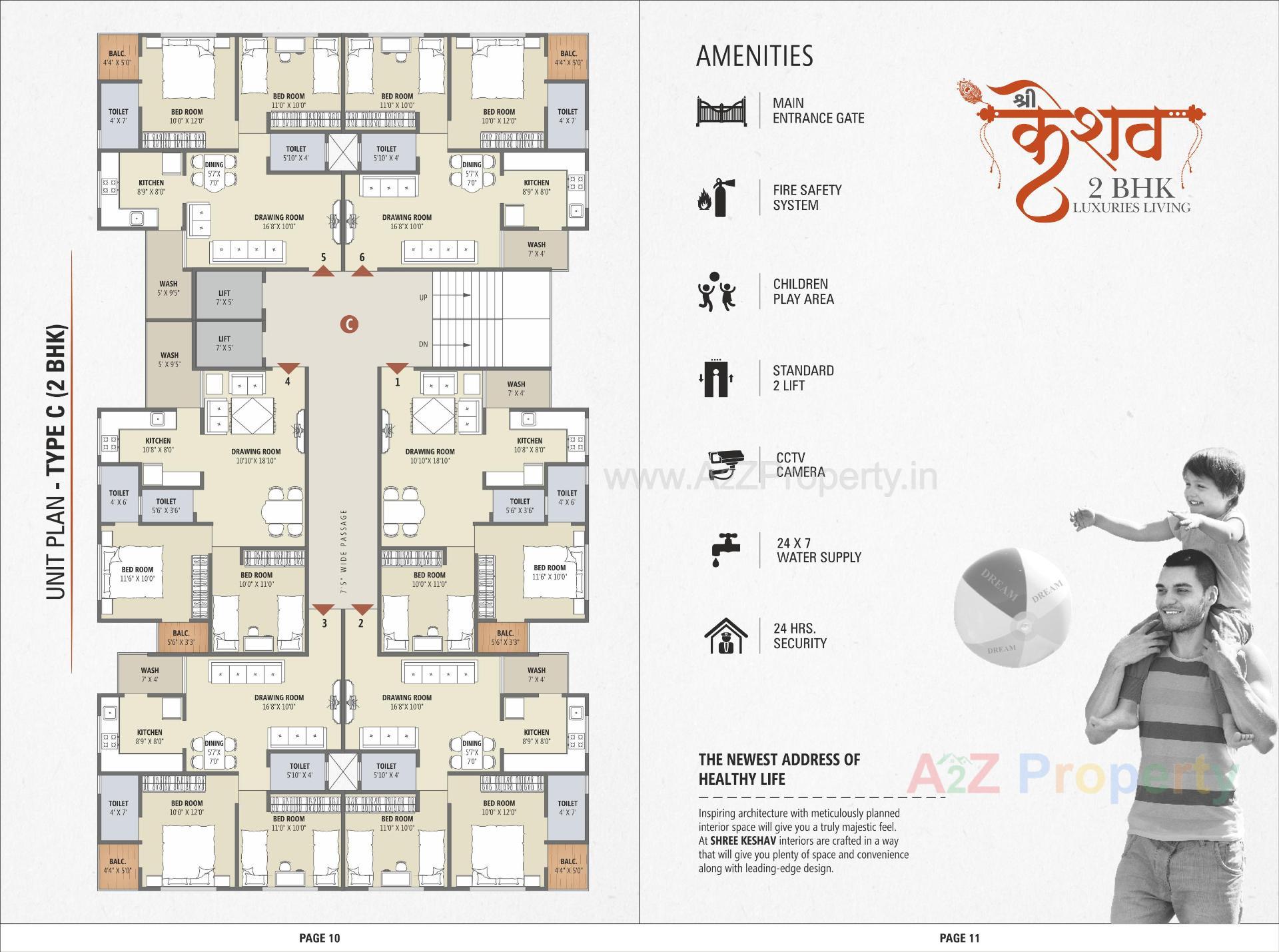  of real estate project Shri Keshav located at Vastral, Ahmedabad, Gujarat