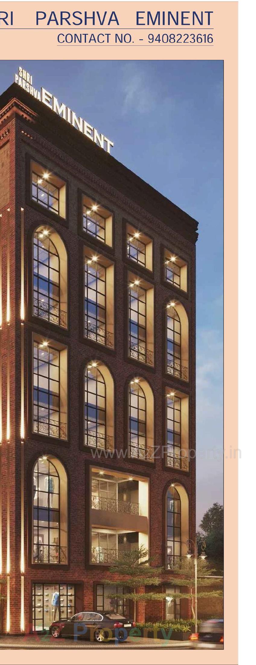 3D Elevation of real estate project Shri Parshva Eminent located at Chhadavad, Ahmedabad, Gujarat