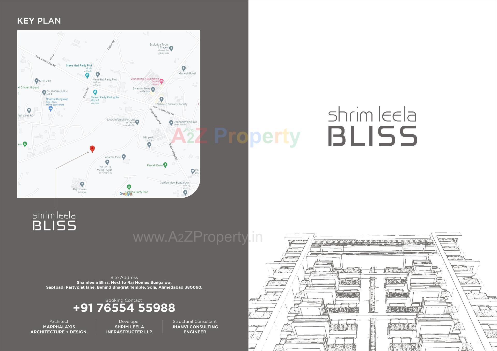  of real estate project Shrim Leela Bliss located at Sola, Ahmedabad, Gujarat