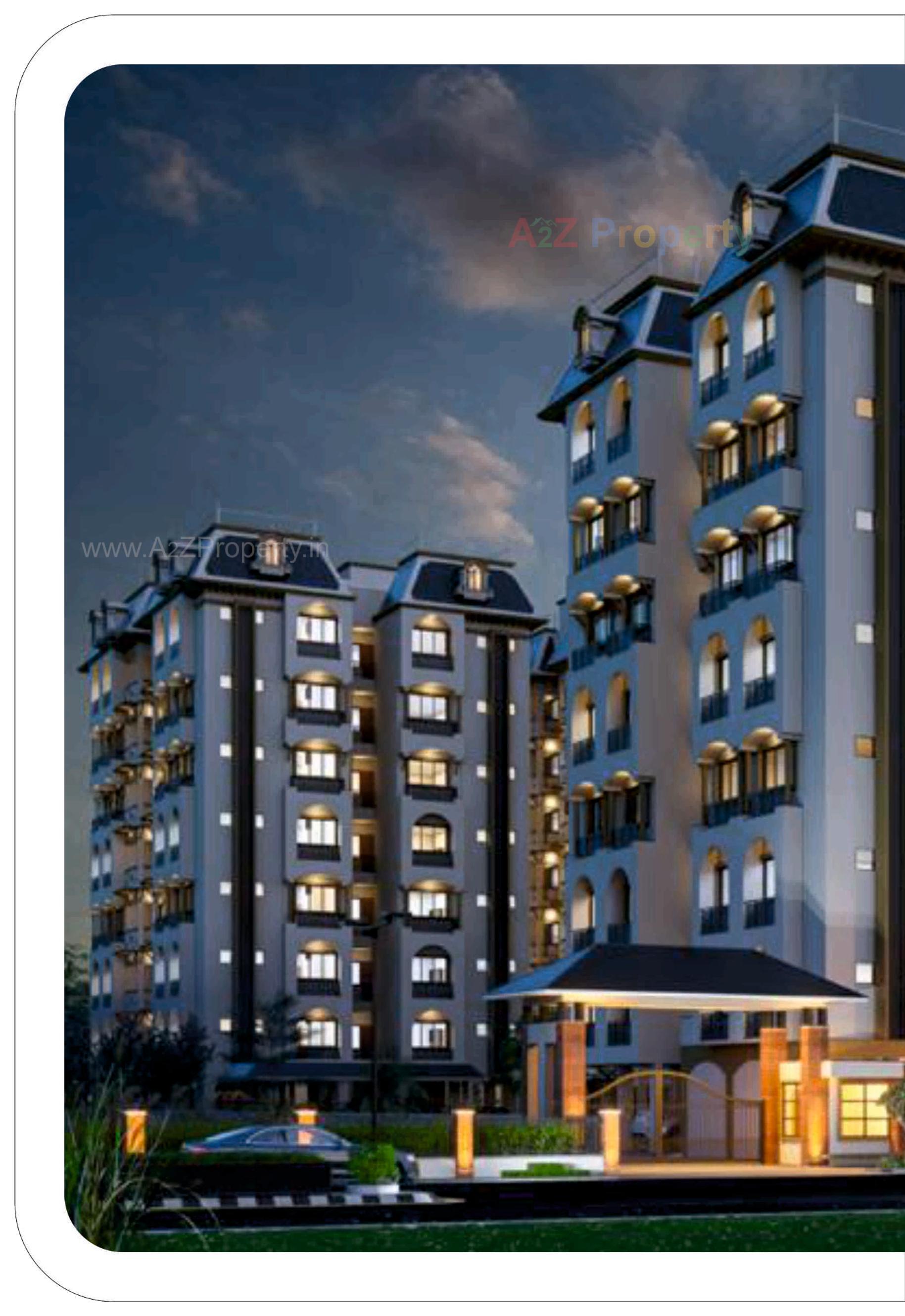 3D Elevation of real estate project Shripad Heritage located at Vastral, Ahmedabad, Gujarat