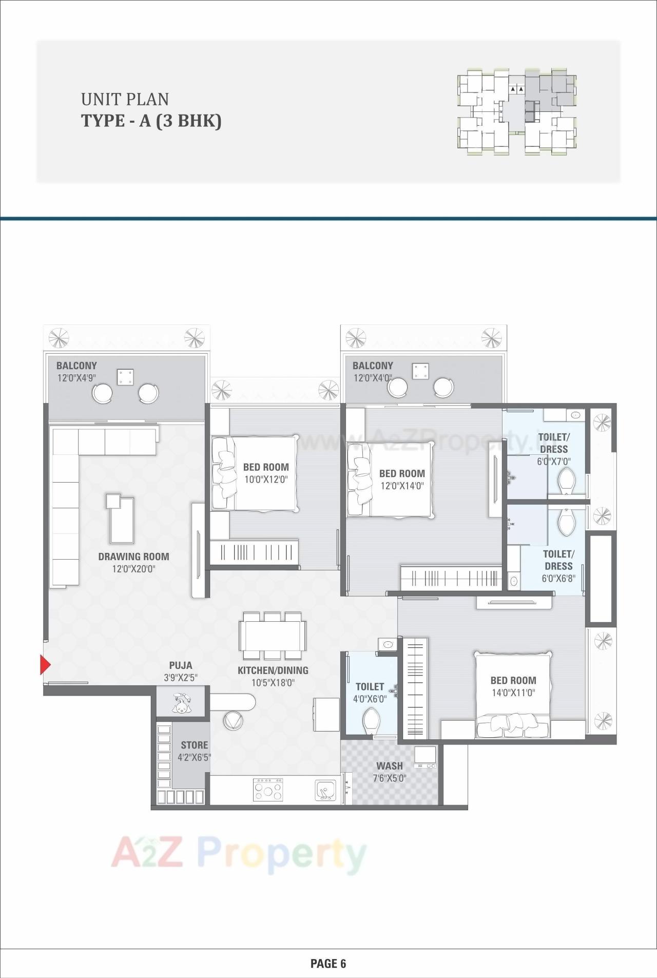 Layout of real estate project Shubh Antilia located at Chandkheda, Ahmedabad, Gujarat