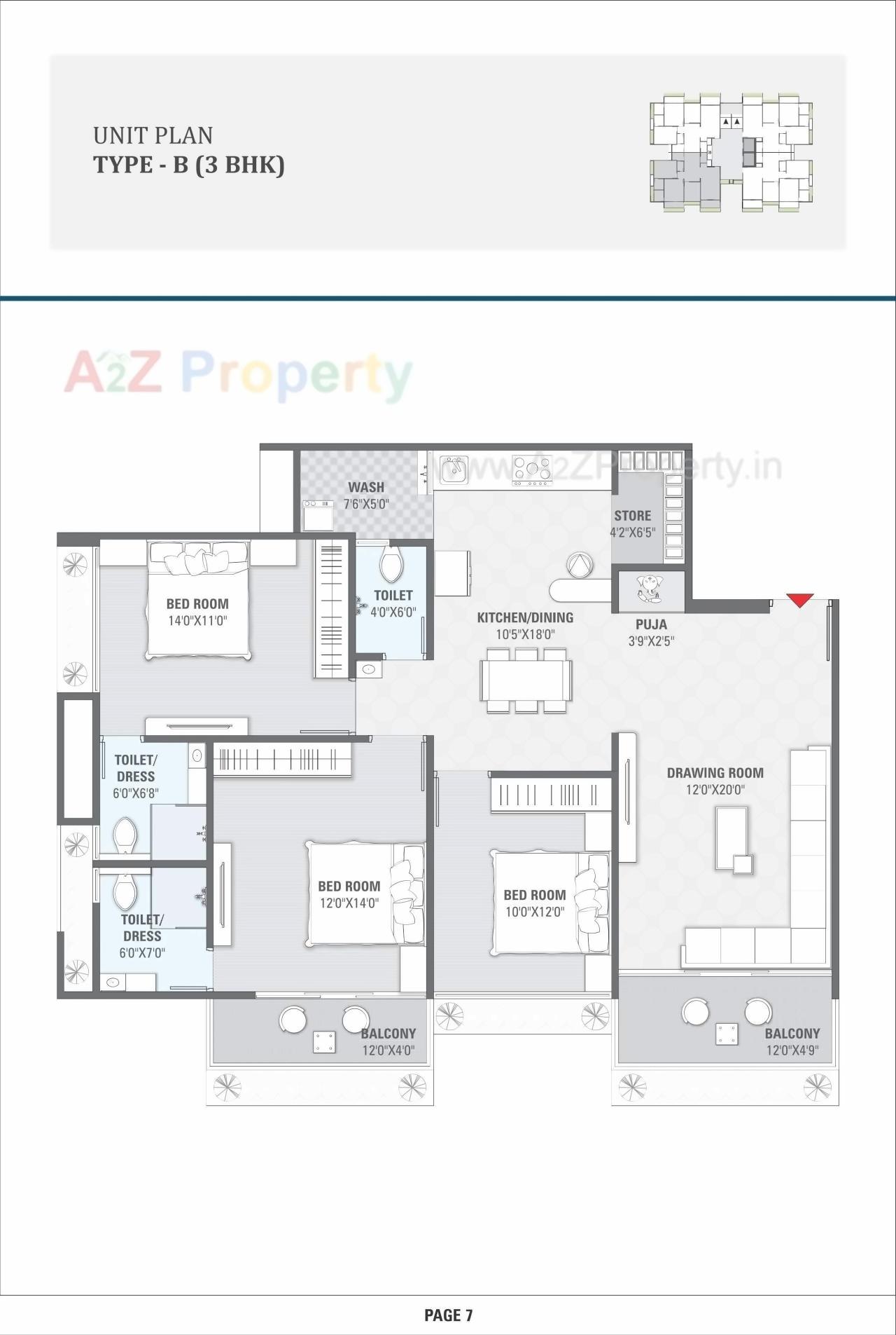 Layout of real estate project Shubh Antilia located at Chandkheda, Ahmedabad, Gujarat