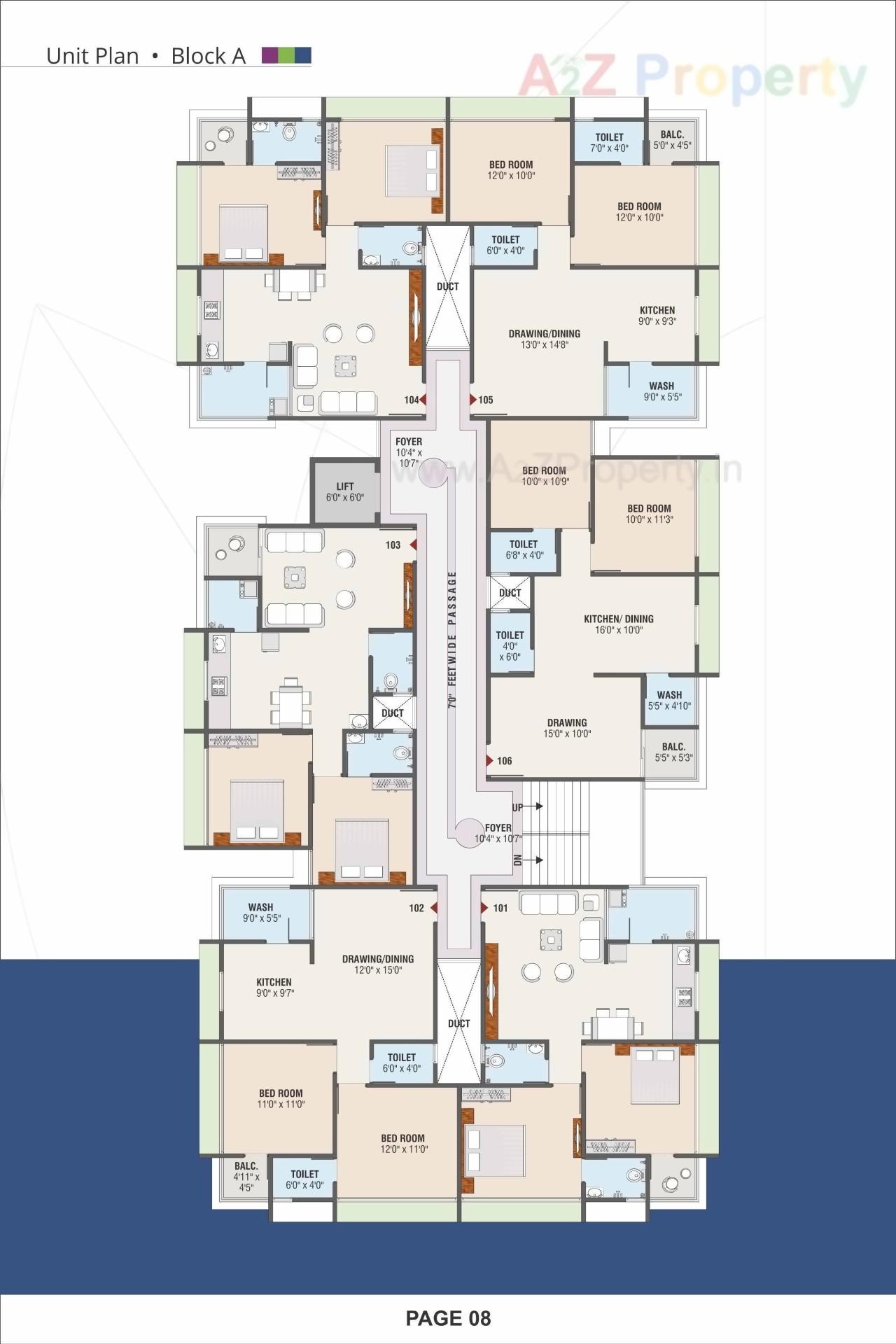Layout of real estate project Shubh Enclave located at City, Ahmedabad, Gujarat