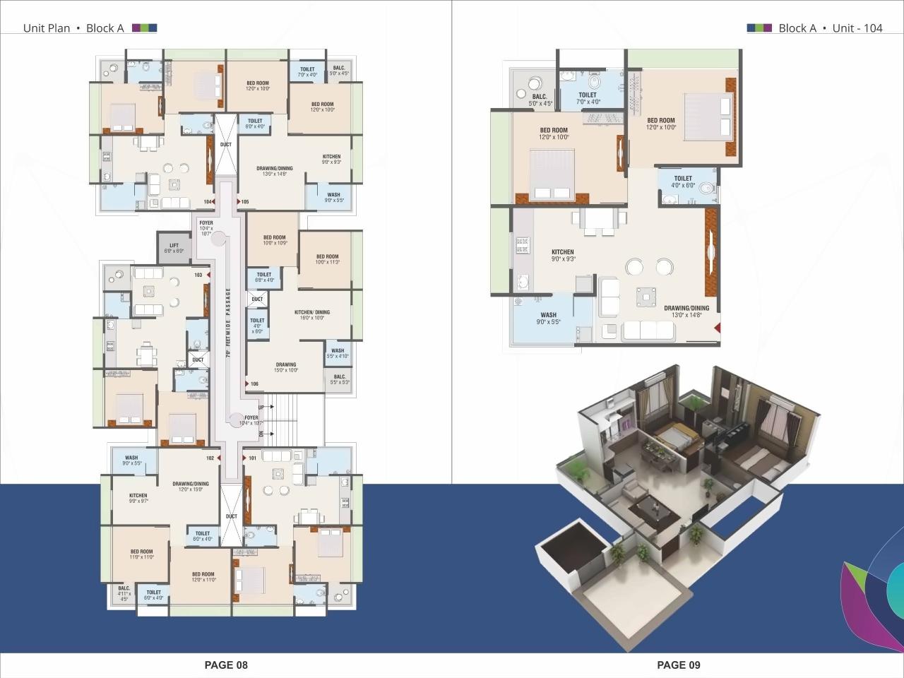 Layout of real estate project Shubh Enclave located at City, Ahmedabad, Gujarat