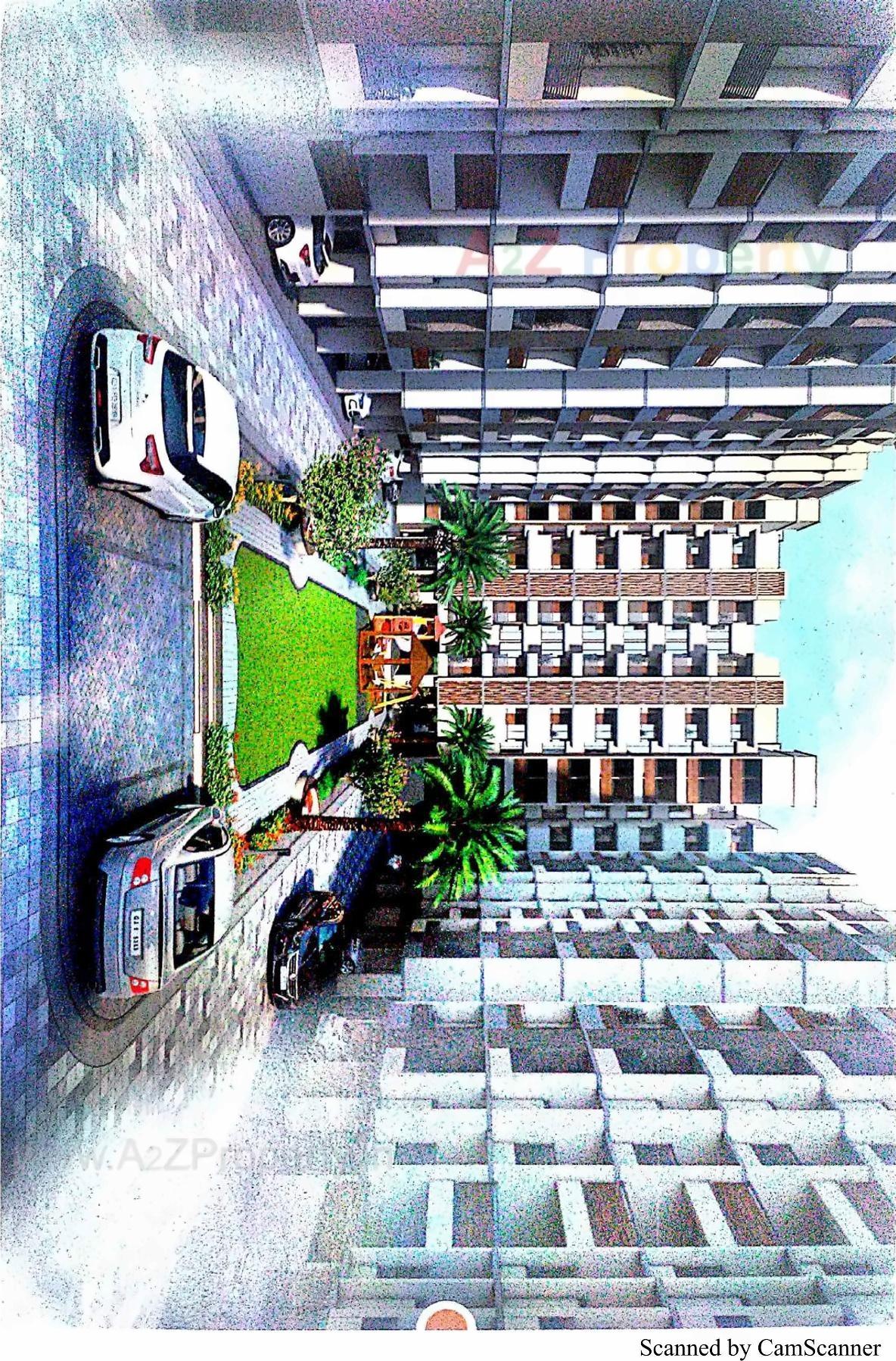 3D Elevation of real estate project Shubh Jivan located at Vastral, Ahmedabad, Gujarat