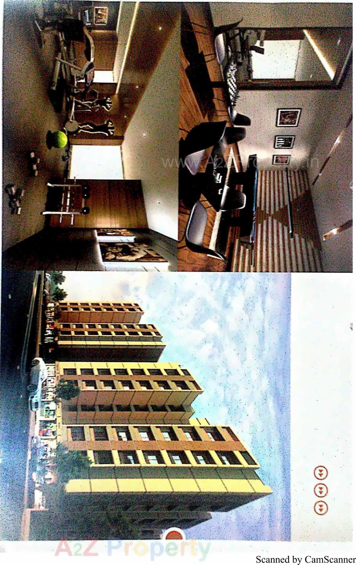 3D Elevation of real estate project Shubh Jivan located at Vastral, Ahmedabad, Gujarat