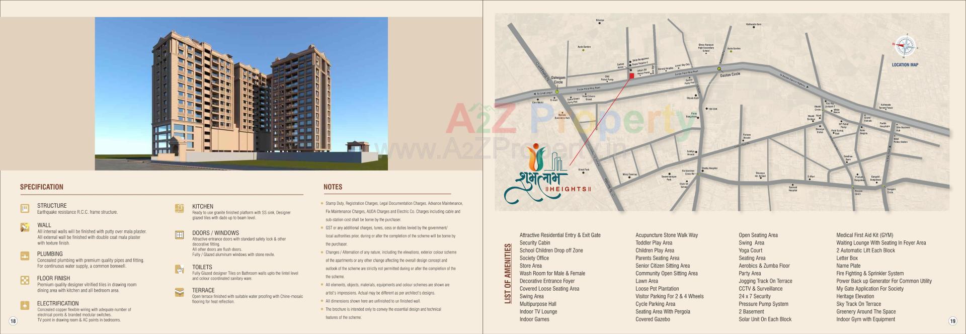  of real estate project Shubh Labh Heights located at Bilasiya, Ahmedabad, Gujarat