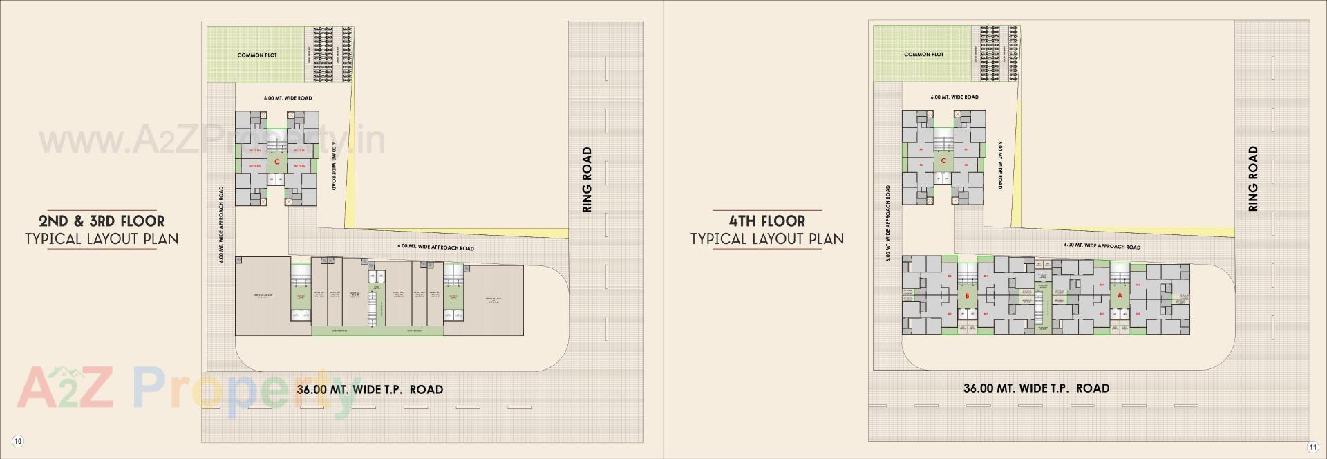Layout of real estate project Shubh Labh Heights located at Bilasiya, Ahmedabad, Gujarat