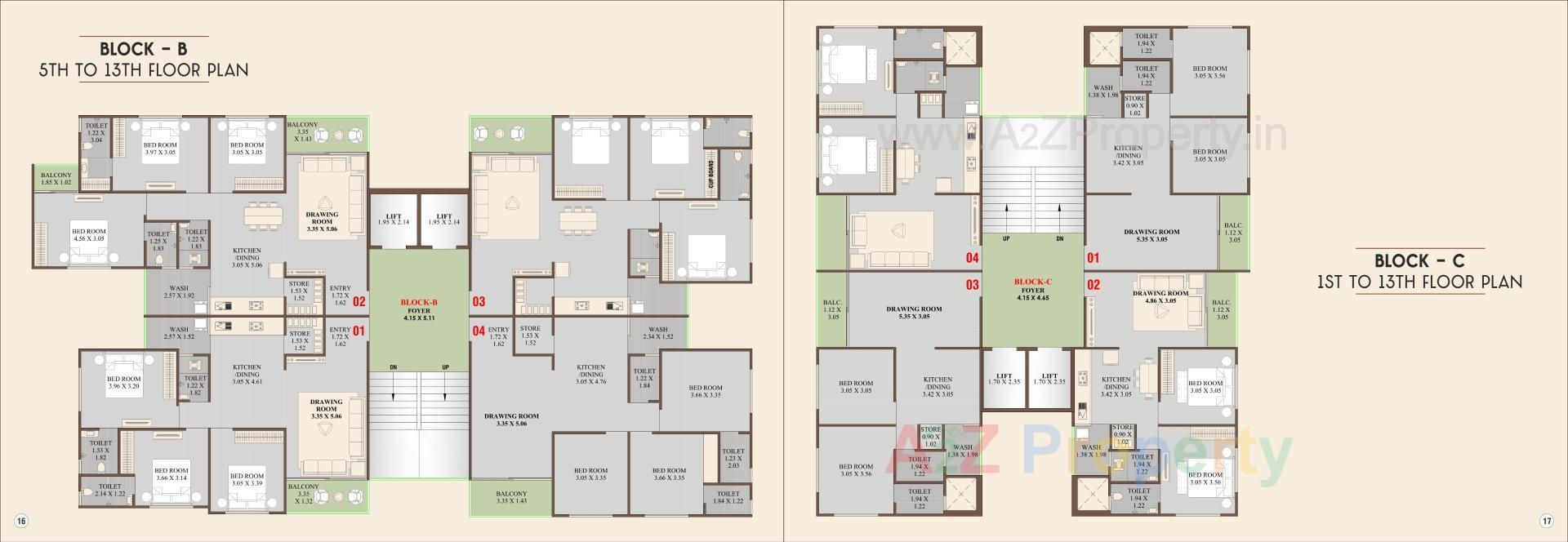 Layout of real estate project Shubh Labh Heights located at Bilasiya, Ahmedabad, Gujarat
