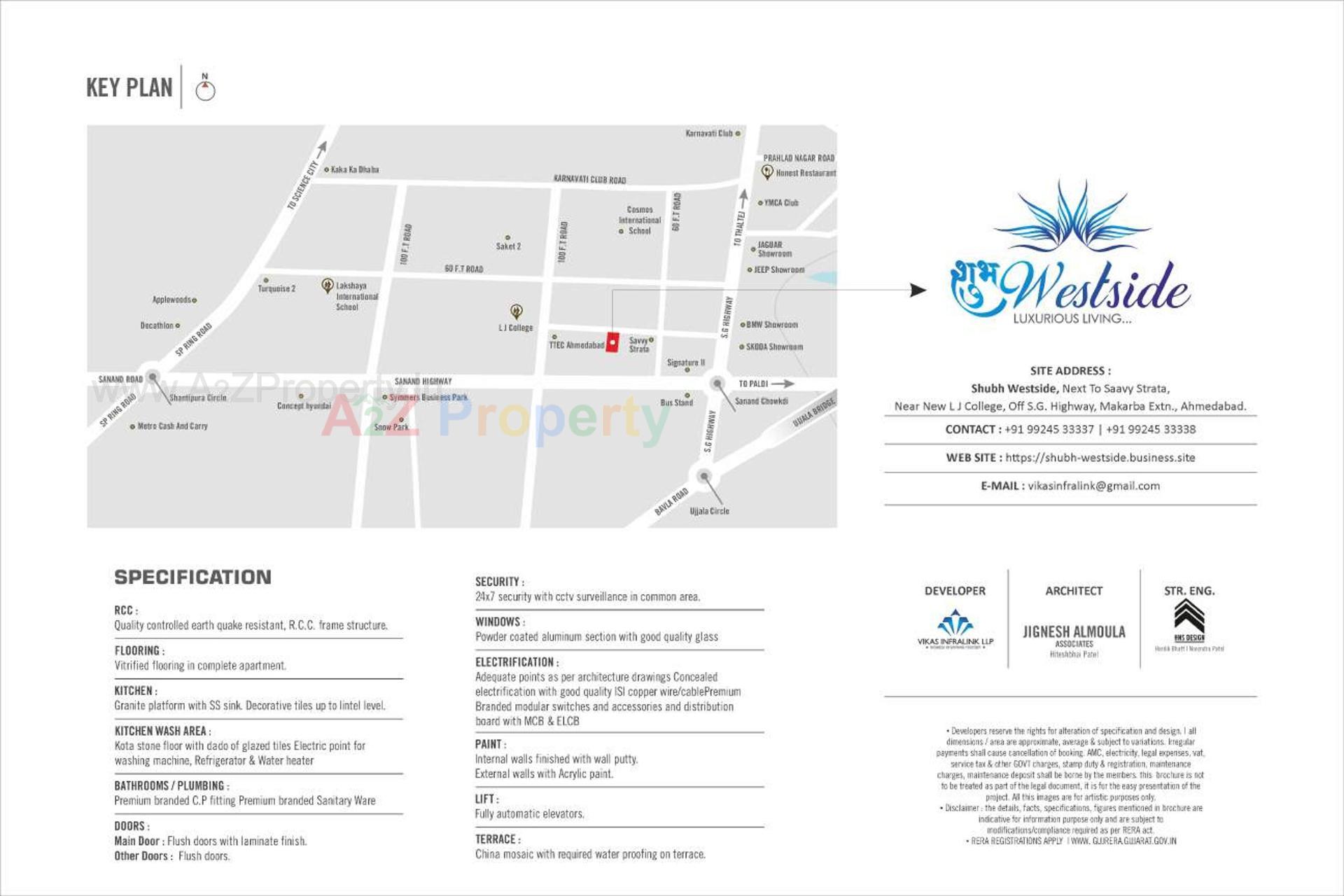  of real estate project Shubh Westside located at Ahmedabad, Ahmedabad, Gujarat