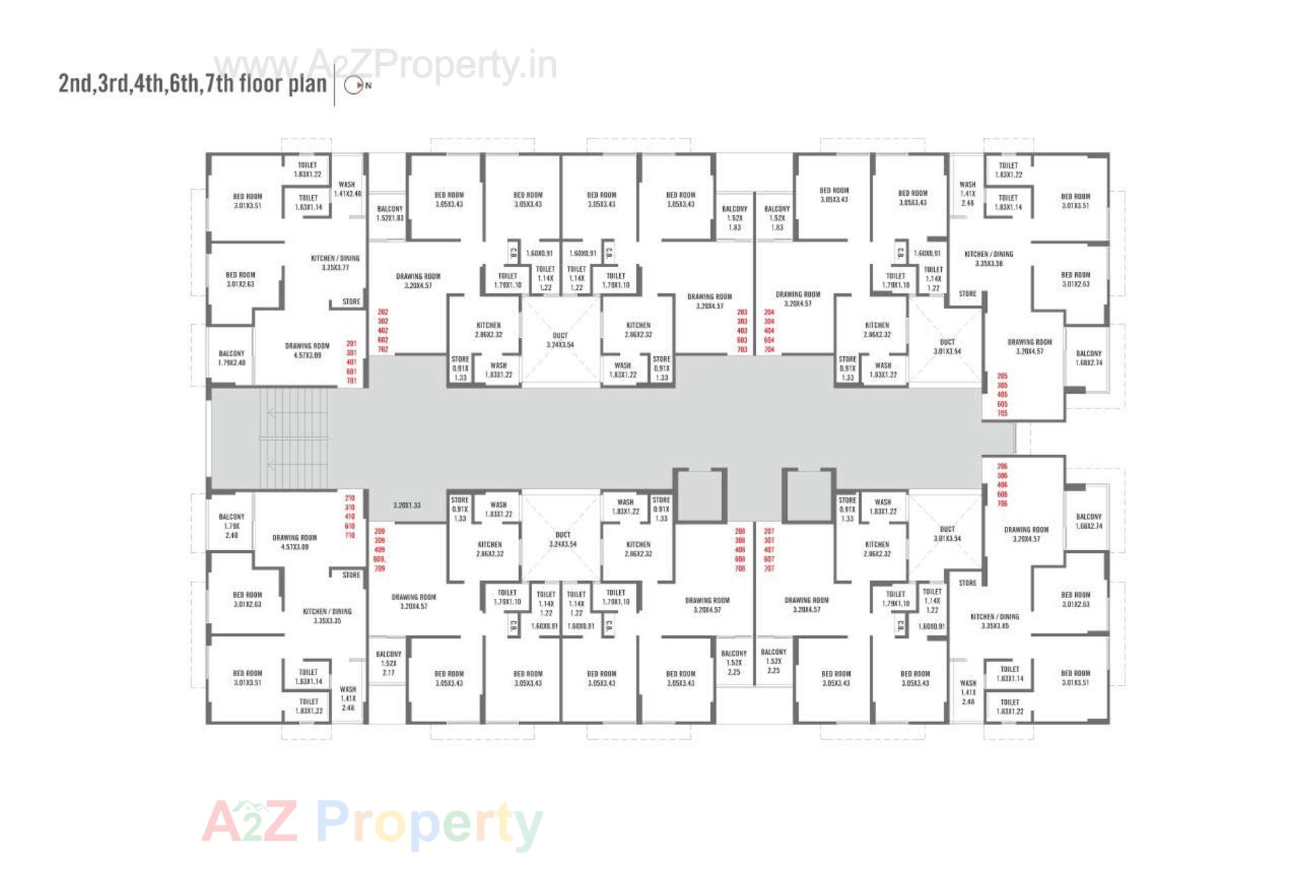 Layout of real estate project Shubh Westside located at Ahmedabad, Ahmedabad, Gujarat