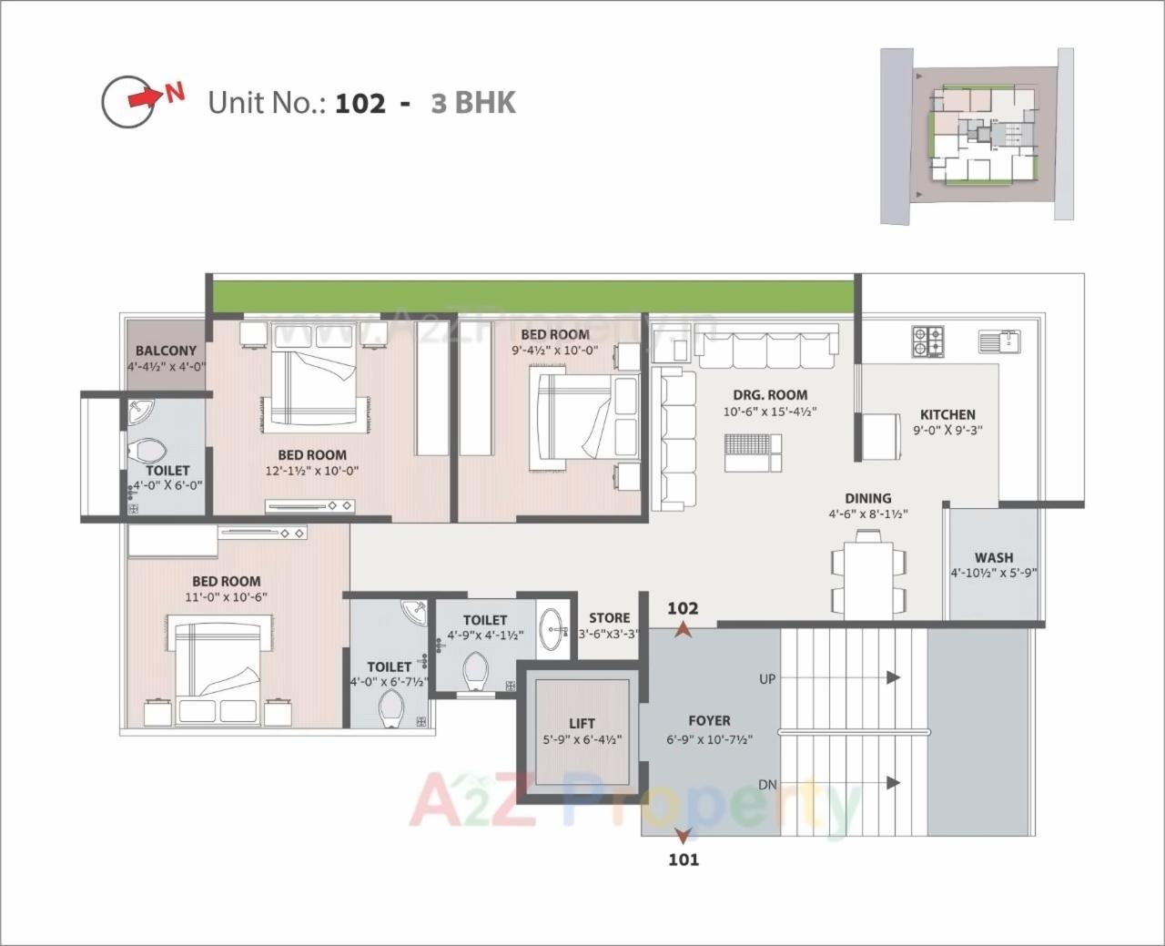 Layout of real estate project Shubhalay located at Manipur, Ahmedabad, Gujarat
