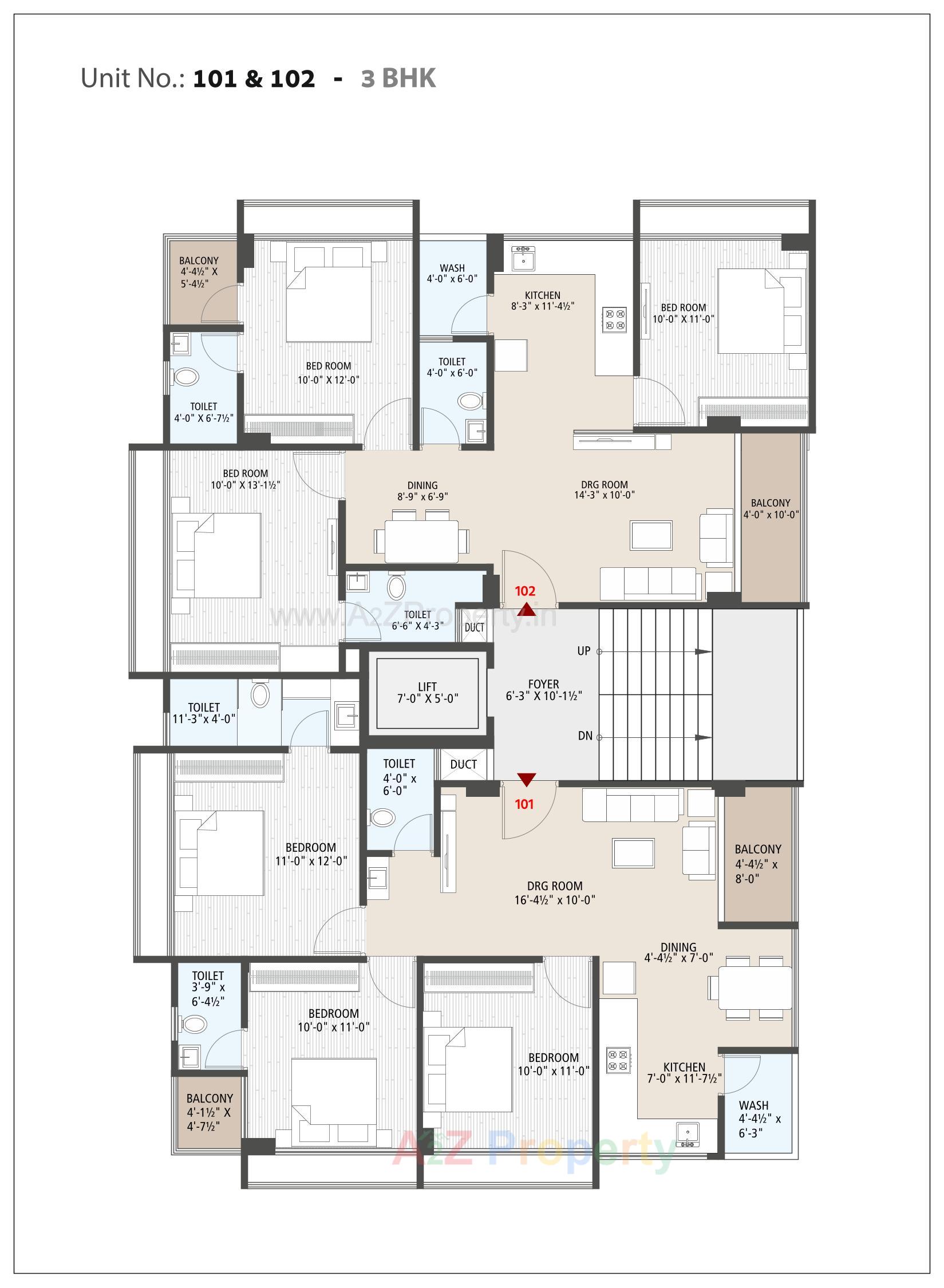 Layout of real estate project Shubhalay located at Manipur, Ahmedabad, Gujarat