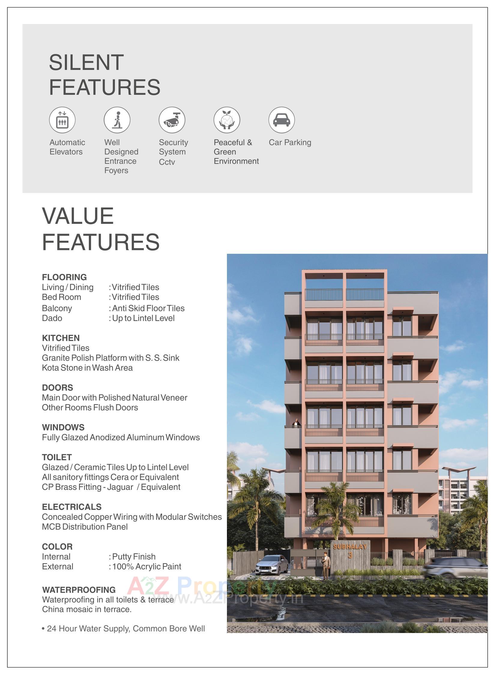  of real estate project Shubhalay located at Manipur, Ahmedabad, Gujarat