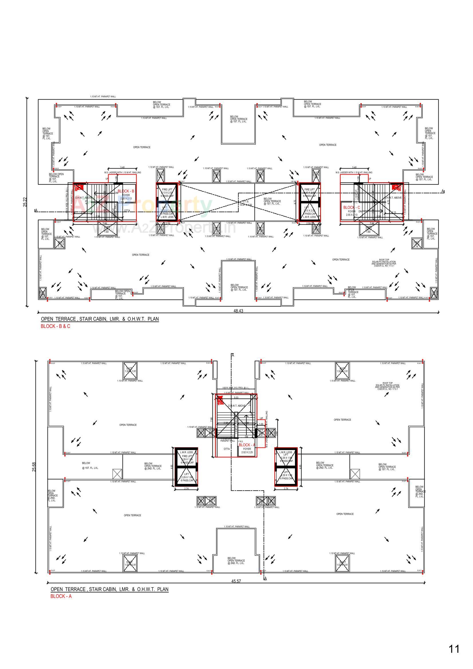 Layout of real estate project Shubham Anthem located at Shela, Ahmedabad, Gujarat