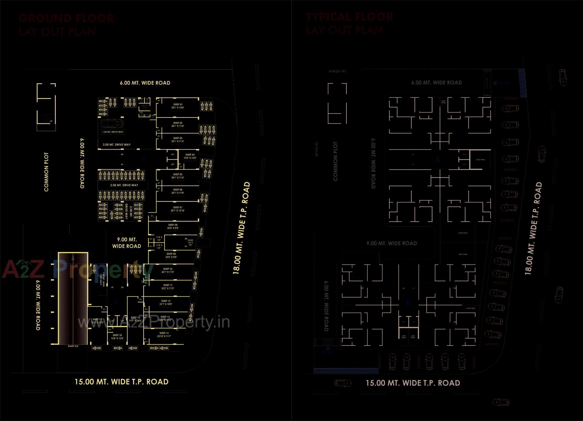  of real estate project Shubham Sky Track located at Hanspura, Ahmedabad, Gujarat