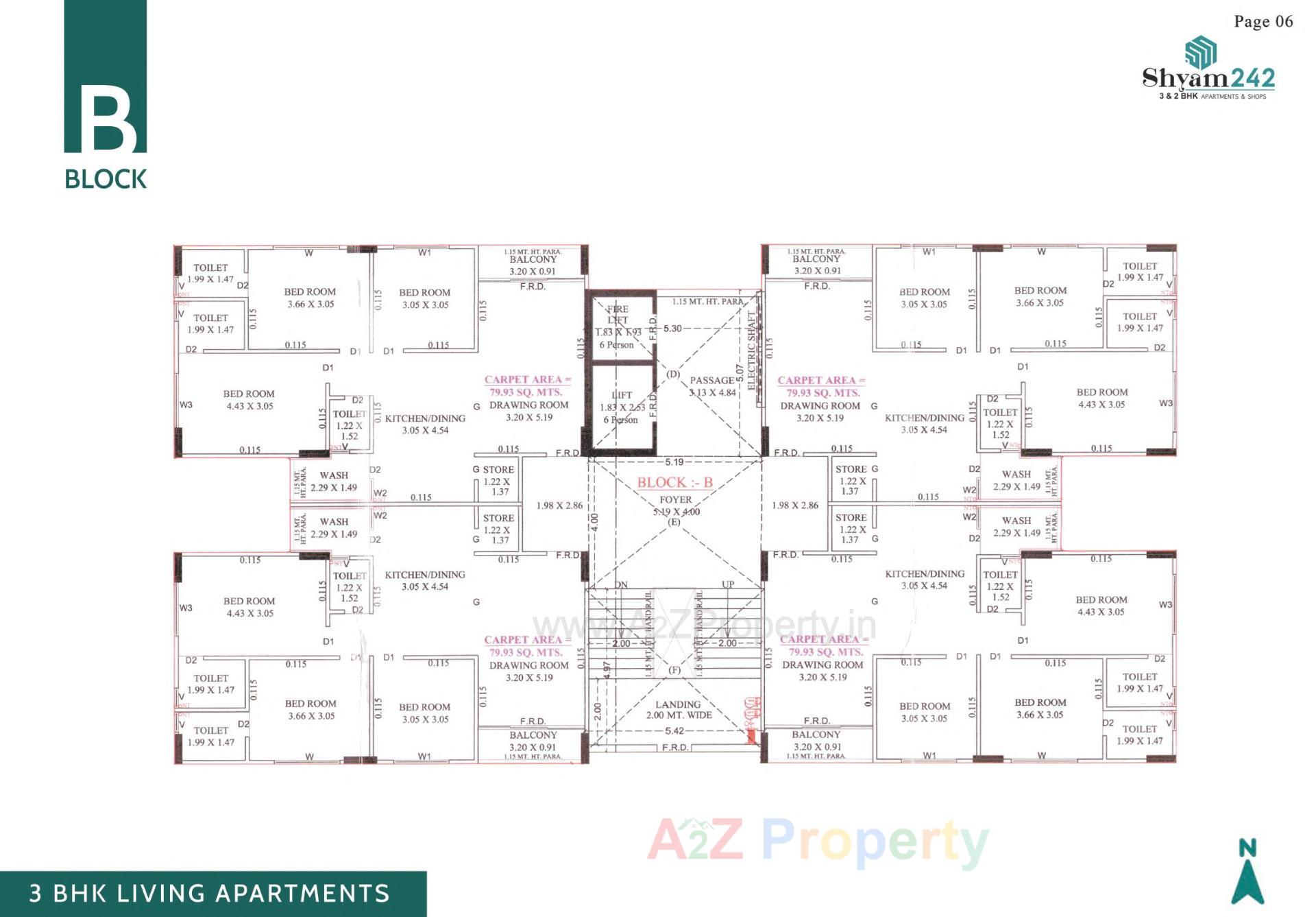 Layout of real estate project Shyam located at Laxmipura, Ahmedabad, Gujarat