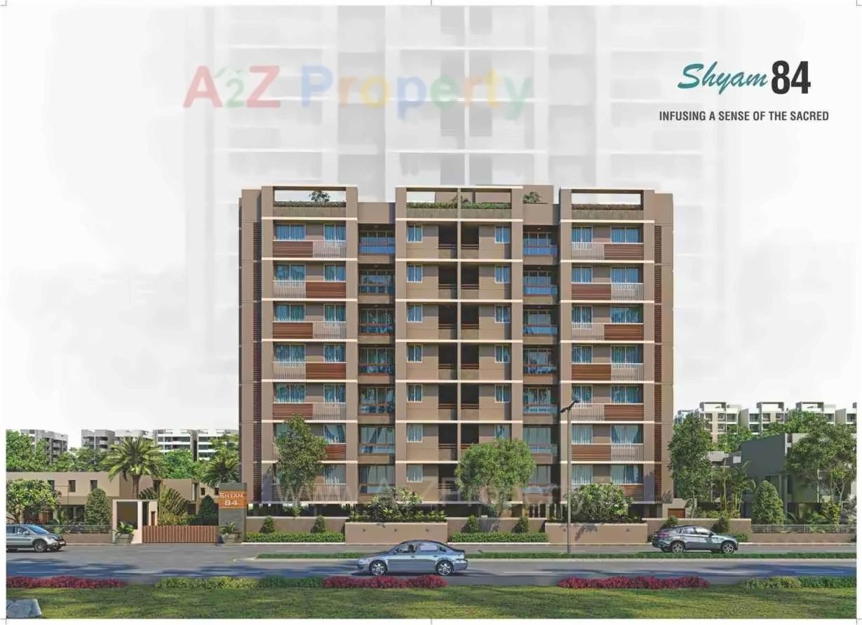 3D Elevation of real estate project Shyam located at Motera, Ahmedabad, Gujarat