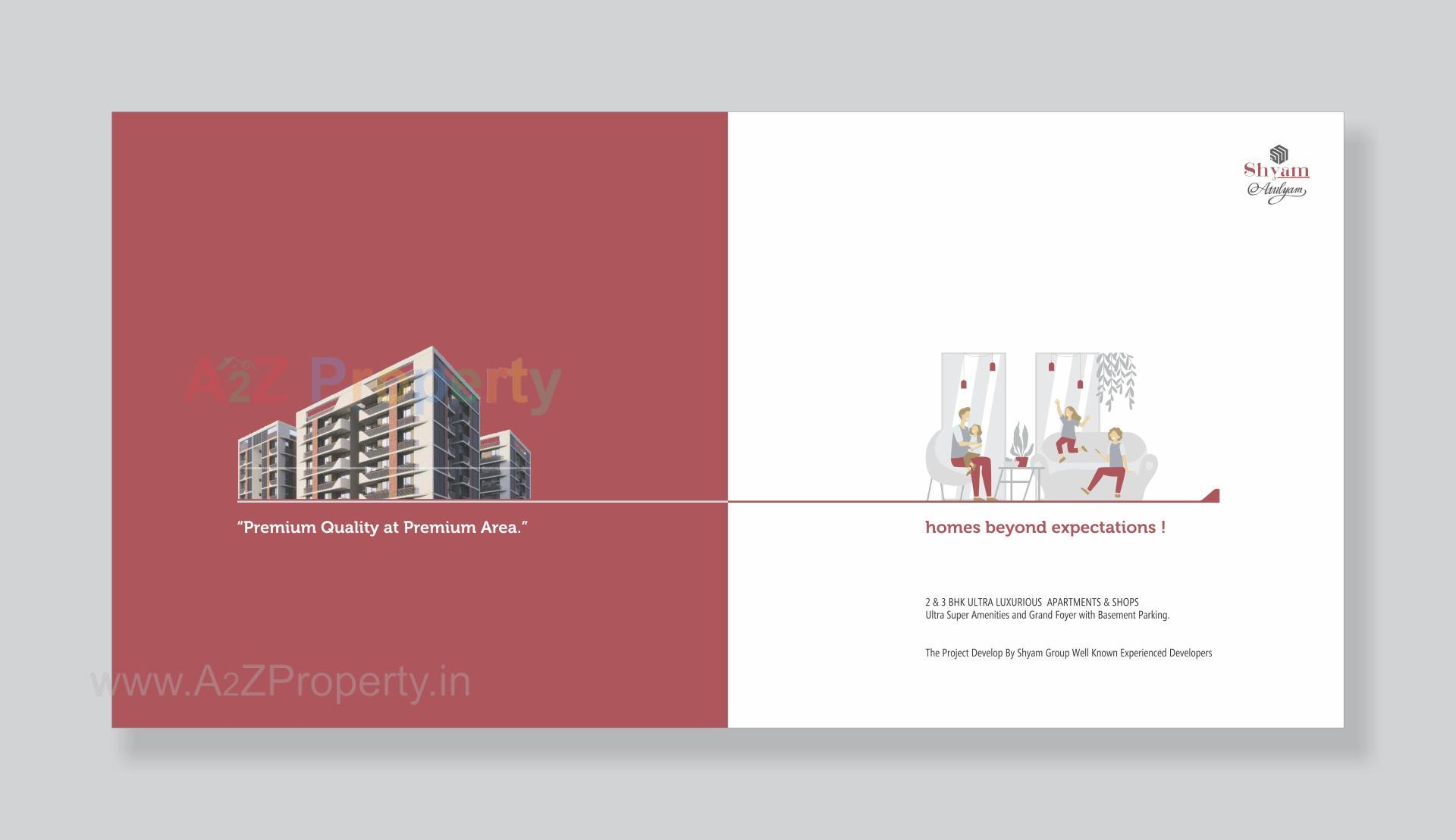  of real estate project Shyam Atulyam located at Lambha, Ahmedabad, Gujarat