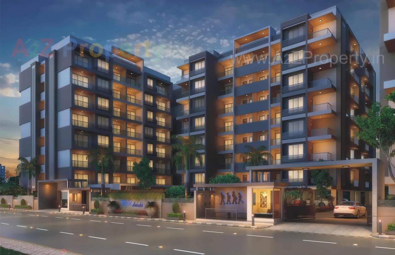 3D Elevation of real estate project Shyam Avirahi located at Naroda, Ahmedabad, Gujarat