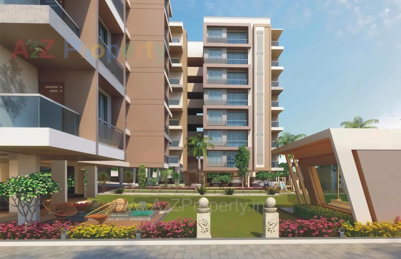 3D Elevation of real estate project Shyam Avirahi located at Naroda, Ahmedabad, Gujarat