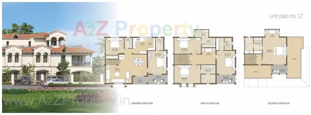 Layout of real estate project Shyam Belle Ville located at Koteshwar, Ahmedabad, Gujarat