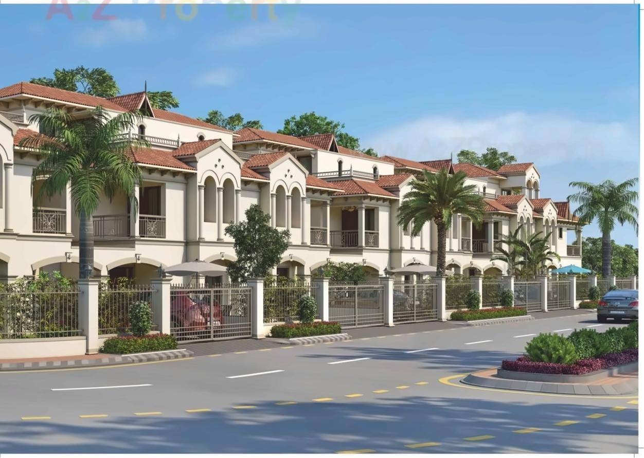 3D Elevation of real estate project Shyam Belle Ville located at Koteshwar, Ahmedabad, Gujarat