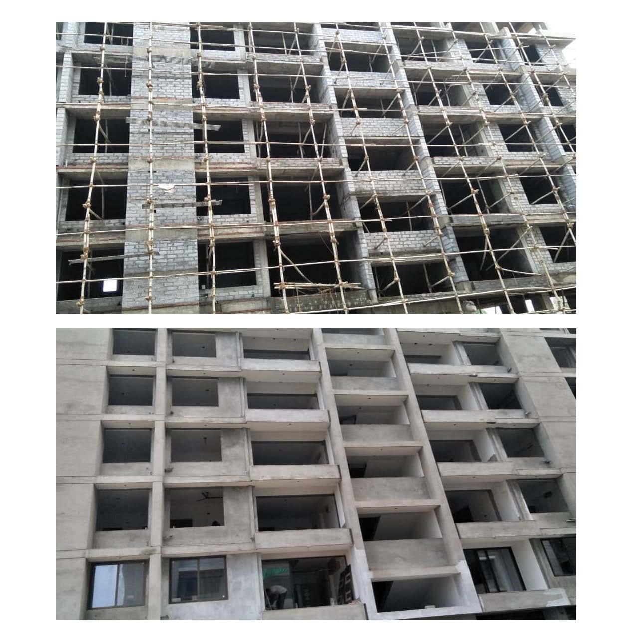 196029_const of real estate project Shyam Elegance located at Nana-chiloda, Ahmedabad, Gujarat