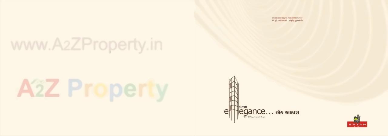  of real estate project Shyam Elegance located at Nana-chiloda, Ahmedabad, Gujarat