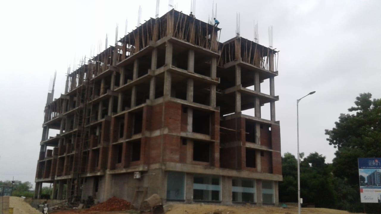 34367_const of real estate project Shyam Elkin located at Shilaj, Ahmedabad, Gujarat