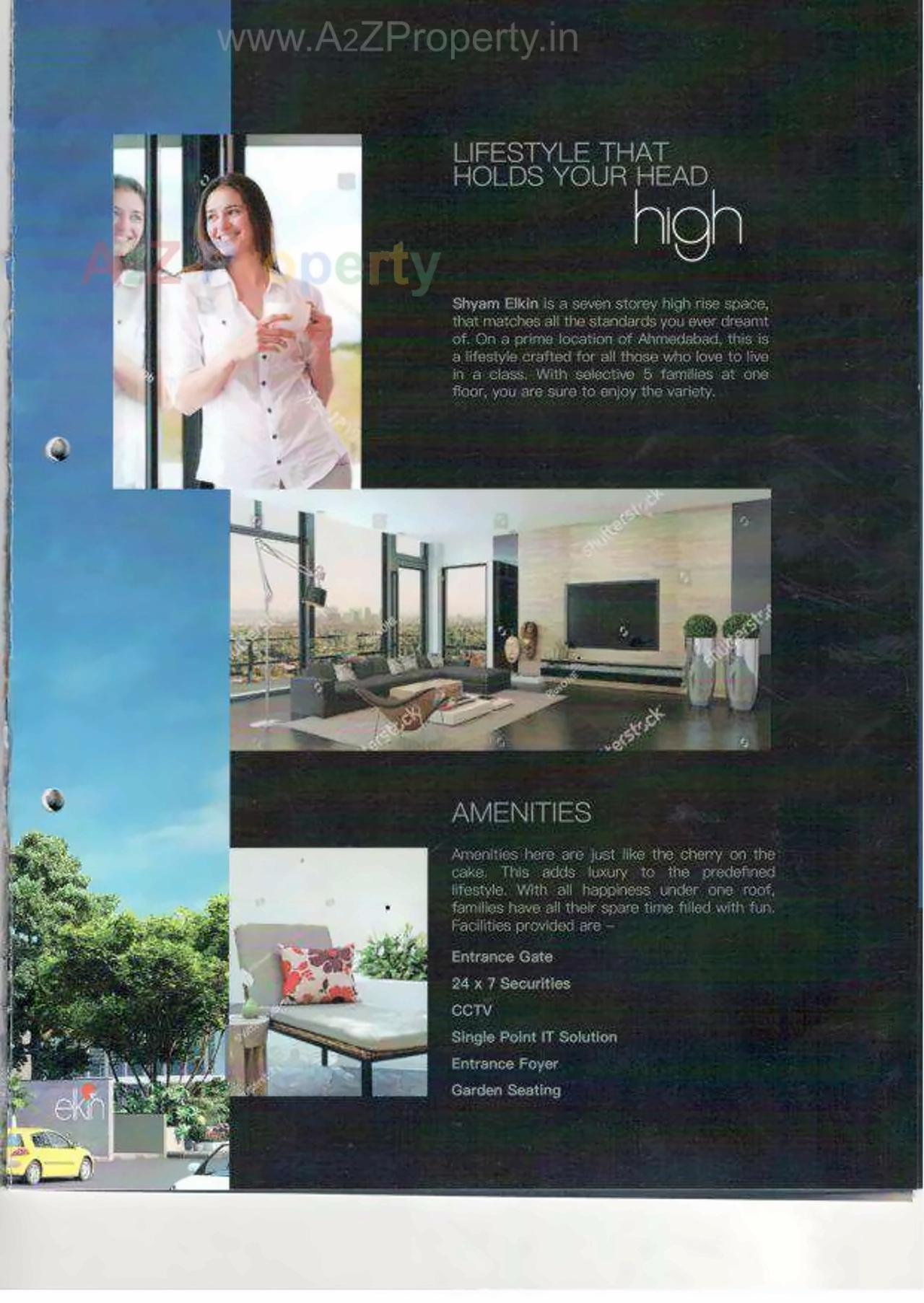  of real estate project Shyam Elkin located at Shilaj, Ahmedabad, Gujarat